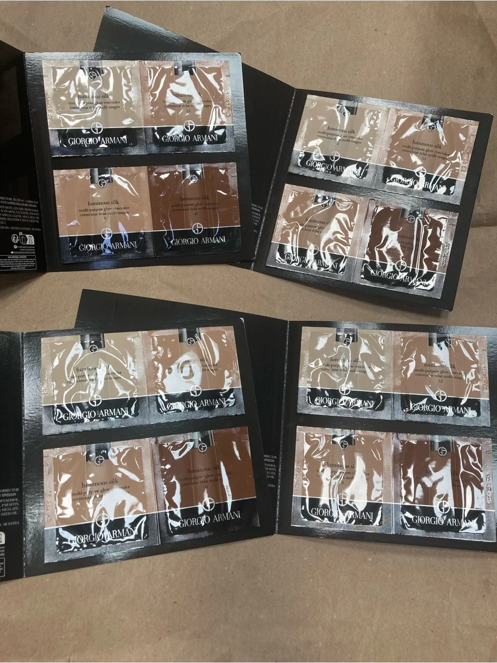 Giorgio Armani luminous silk multi purpose glow concealer samples